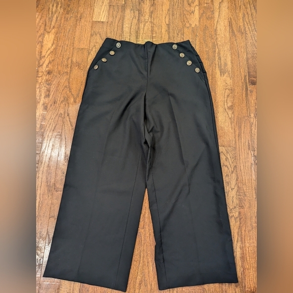 Torrid NWT Pull-On Wide Leg High-Rise Retro Chic Nautical Pant 4x or 0x - Picture 11 of 12